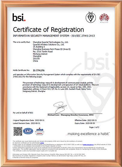 ISO/IEC 27001：信息安全管理体系